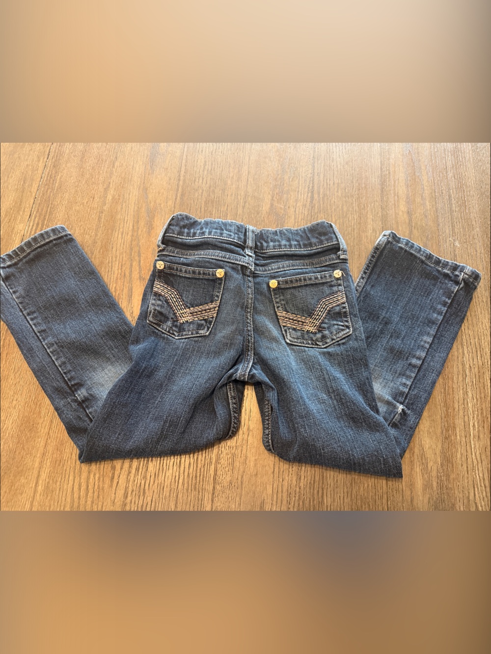 Wrangler boys Dark Blue Denim Jeans with Decorative Back Pockets